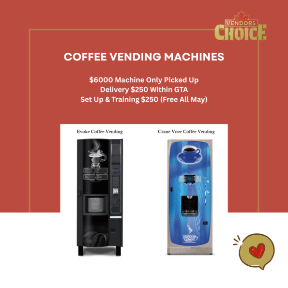Coffee vending machines in GTA